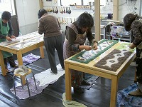 岡山県玉野市迫間 染織工房